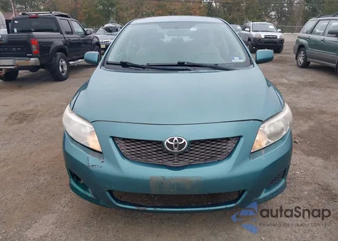 2010 Toyota Corolla Le из США, поврежденный, VIN JTDBU4EE6A9123162